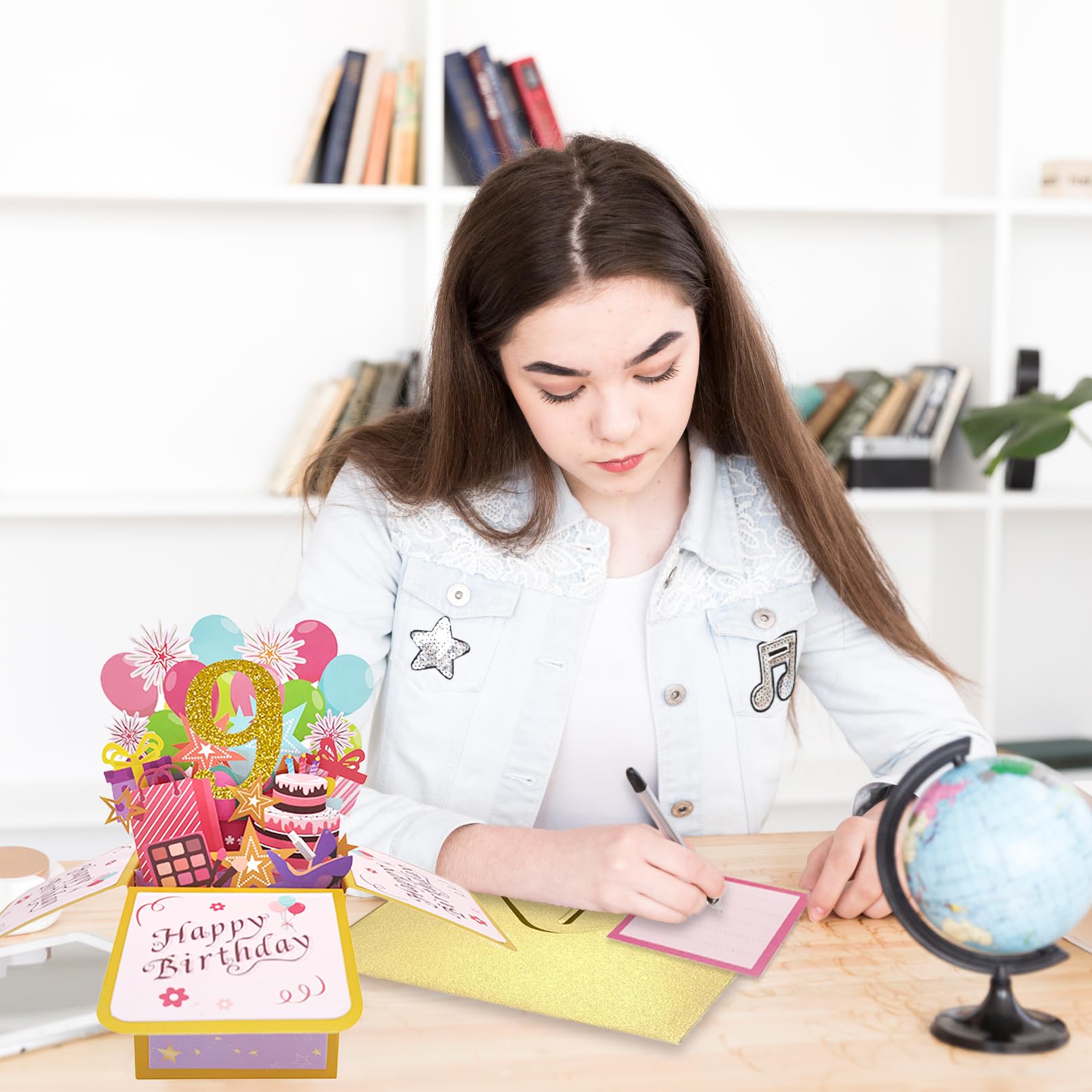 YianHien 9th Birthday Card Boy, 3D Pop Up Birthday Card For 9 Year - View #11