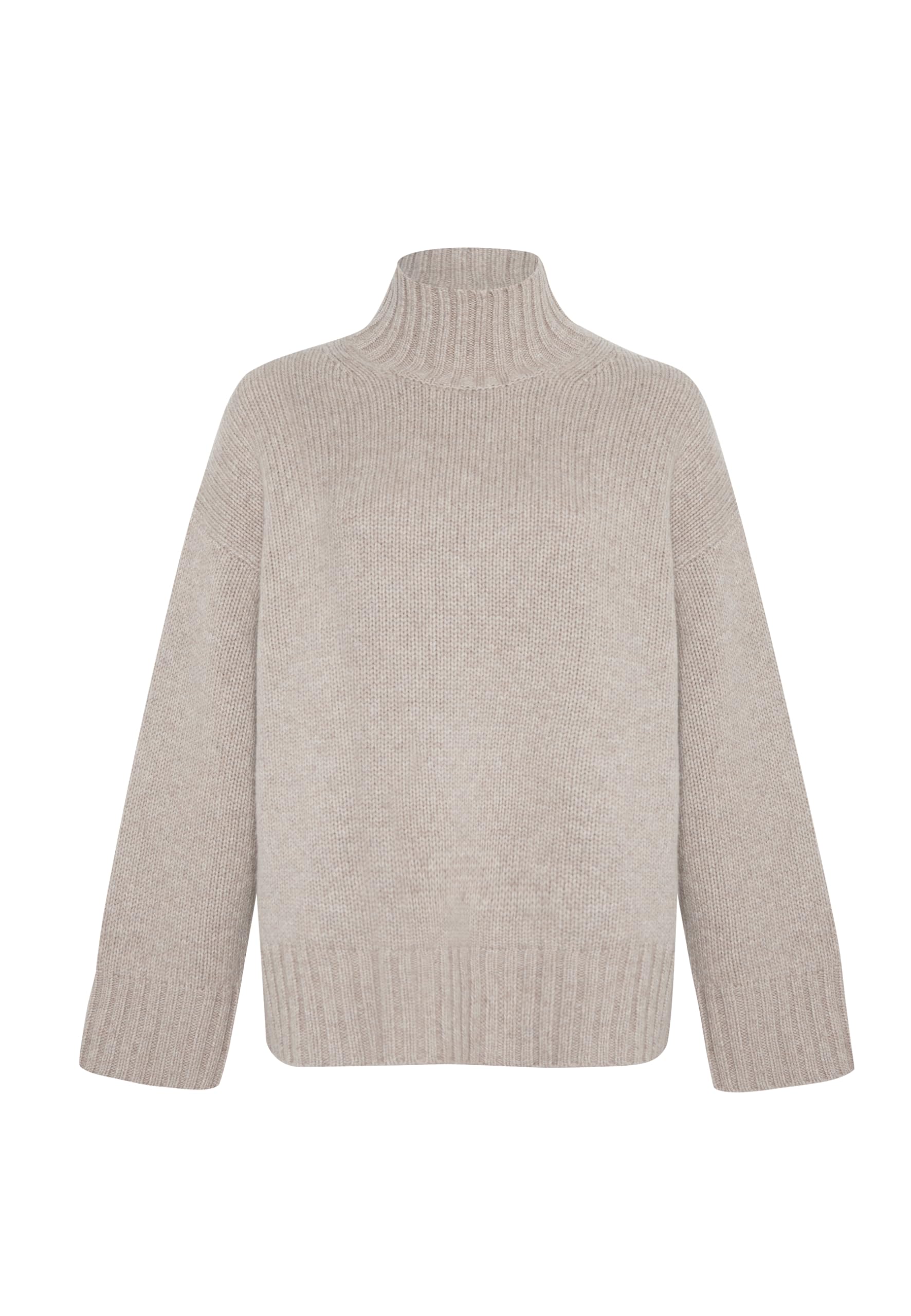 Style & Republic Maglione da donna oversize in 90% lana merino, 10% cashmere, morbido maglione boxy | caldo ed elegante per autunno e inverno