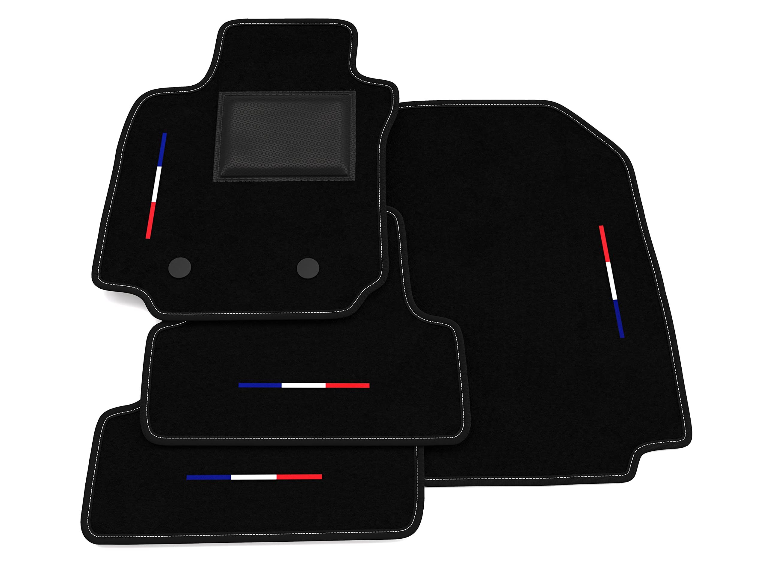 Tappetini auto in moquette con strappi compatibili con CLIO