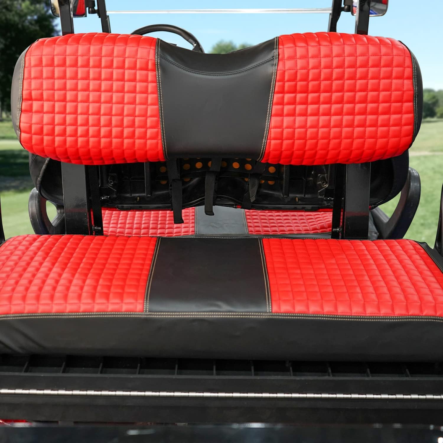 DSISIMO Golf Cart Seat Cover Compatible with for EZGO TXT