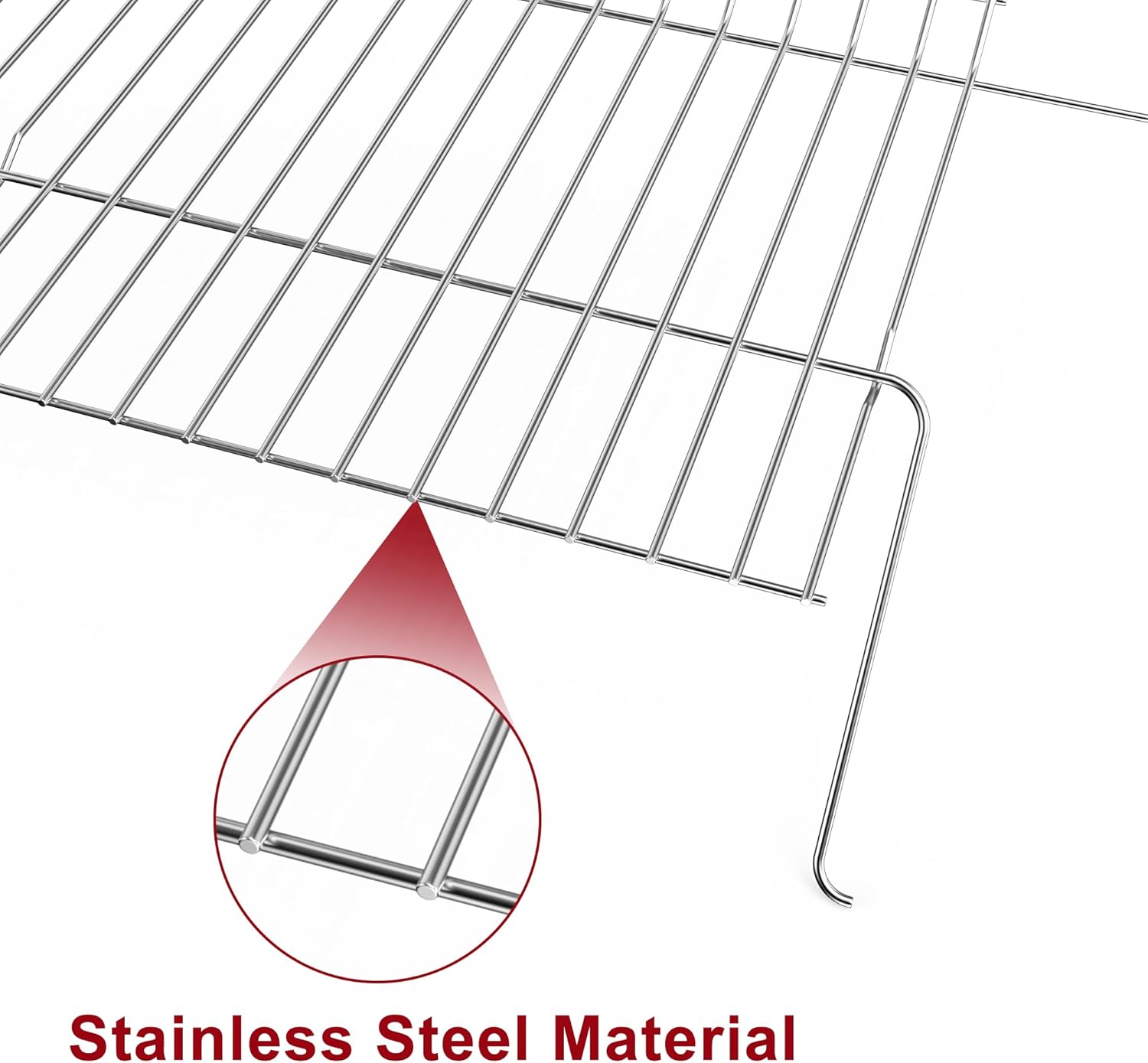 Warming Rack for Expert Grill Charcoal Grill, Stainless Steel Warming Rack BBQ Replacement Accessories Parts