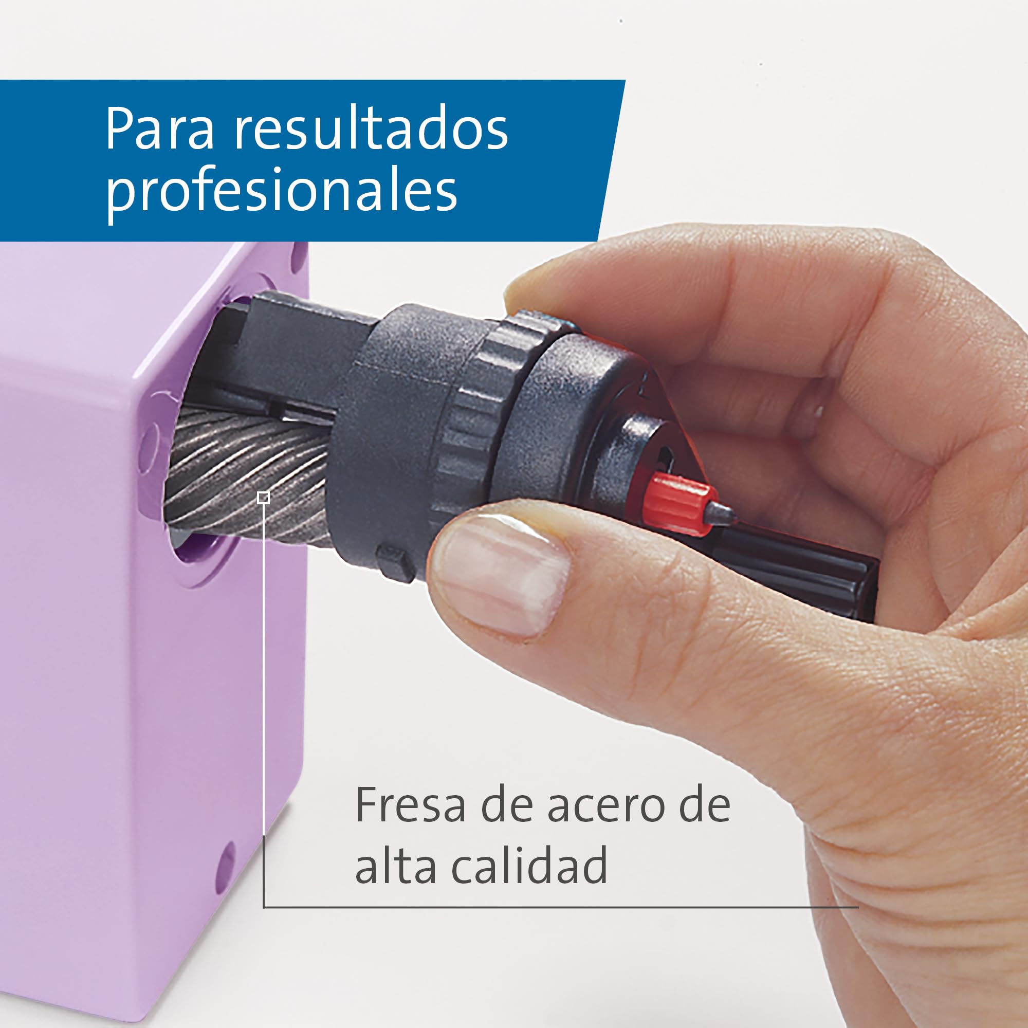 Dahle 00155-17461 Pencil Sharpener 155 with Ferrule 12 mm Pretty Purple - Image 3