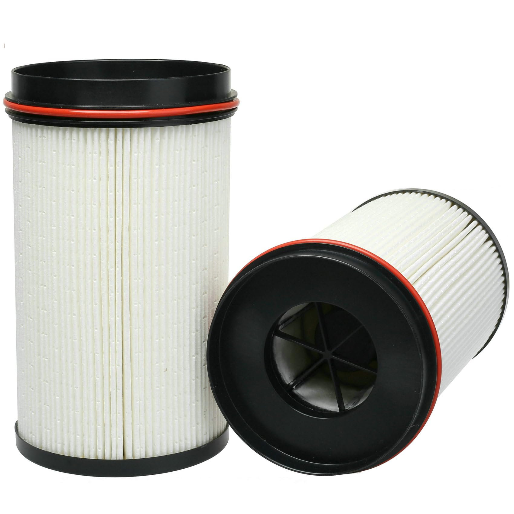 Paquete de 4 separadores de agua de filtro de combustible R61709 compatibles con Freightliner Detroit Diesel DD13 DD15 DD16 motor diésel reemplaza DDE R61709, FS20176, PF46235, DDER61709, 03-40538-009