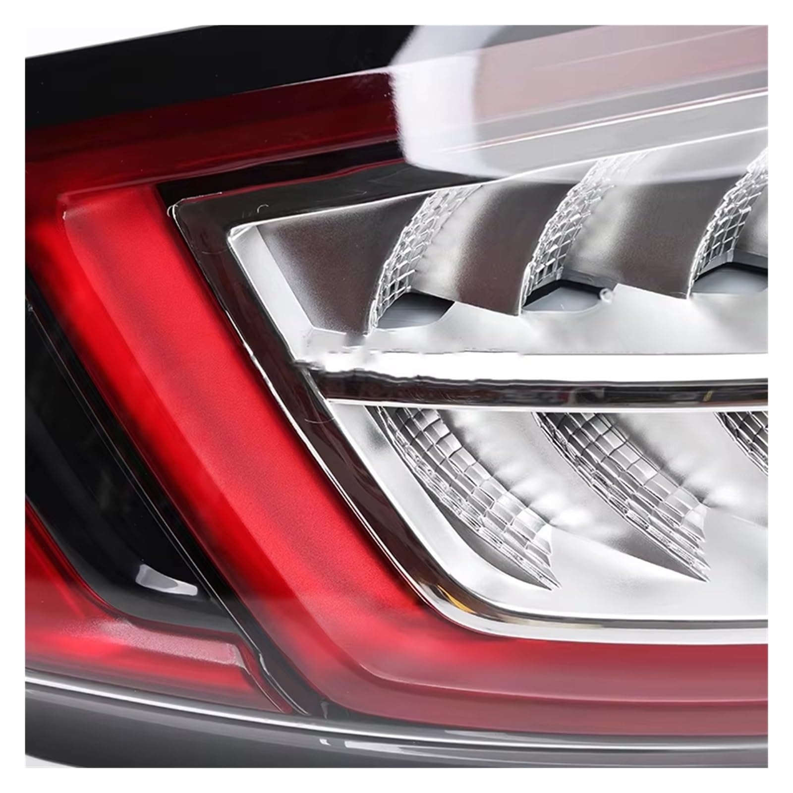 Fanale Posteriore Auto per Ford per Edge 2015-2018 Auto LED Fanale Posteriore Avvertimento Freno Lampada Alloggiamento Coperchio(Sinistra)