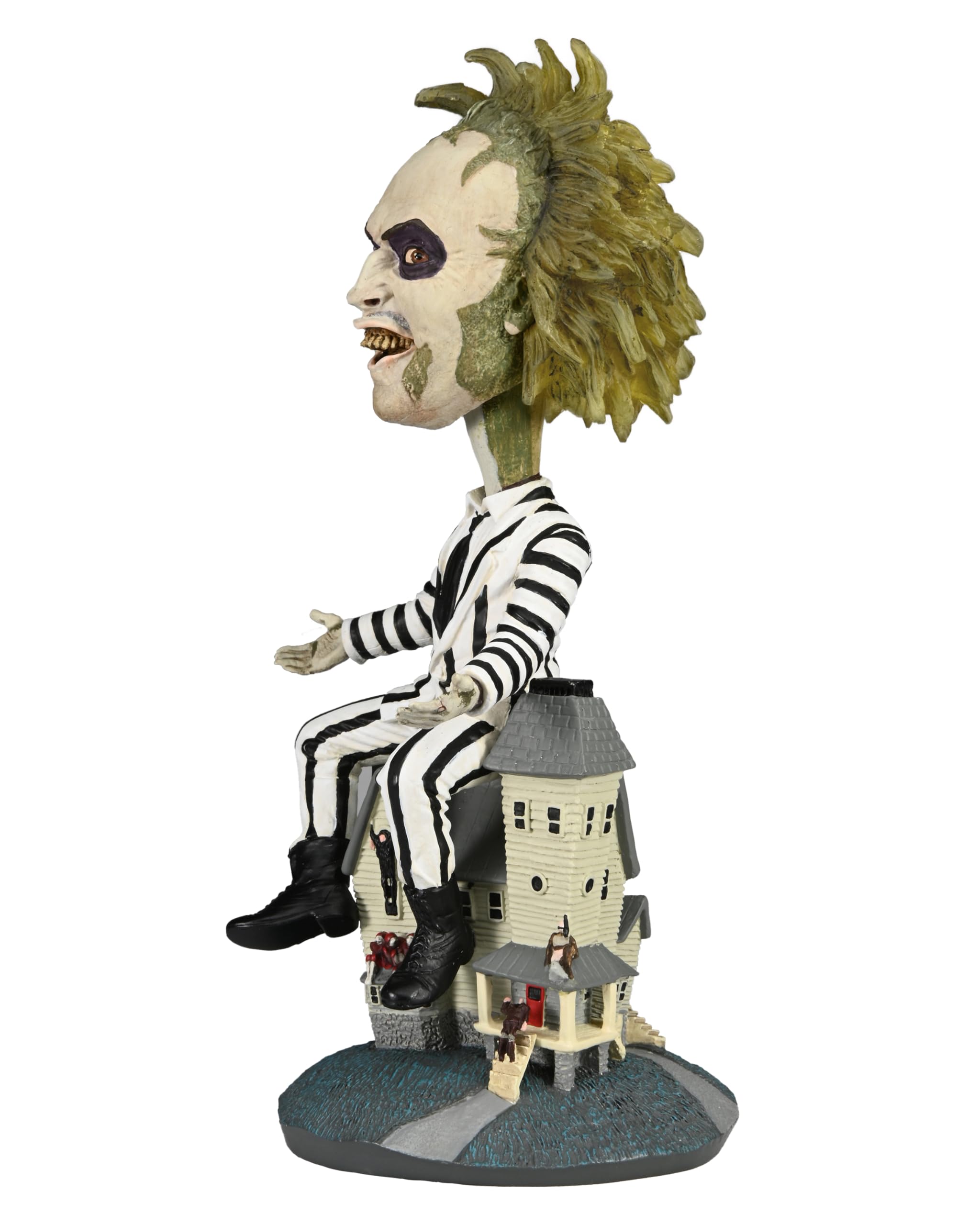 Beetlejuice 20cm cold Resin Head Knocker Bobble Head