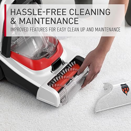 Miniatura 9 de Hoover PowerDash Pet + Limpiador compacto de alfombras, ligero, solución de limpieza de alfombras para mascotas, champú de limpieza profunda para