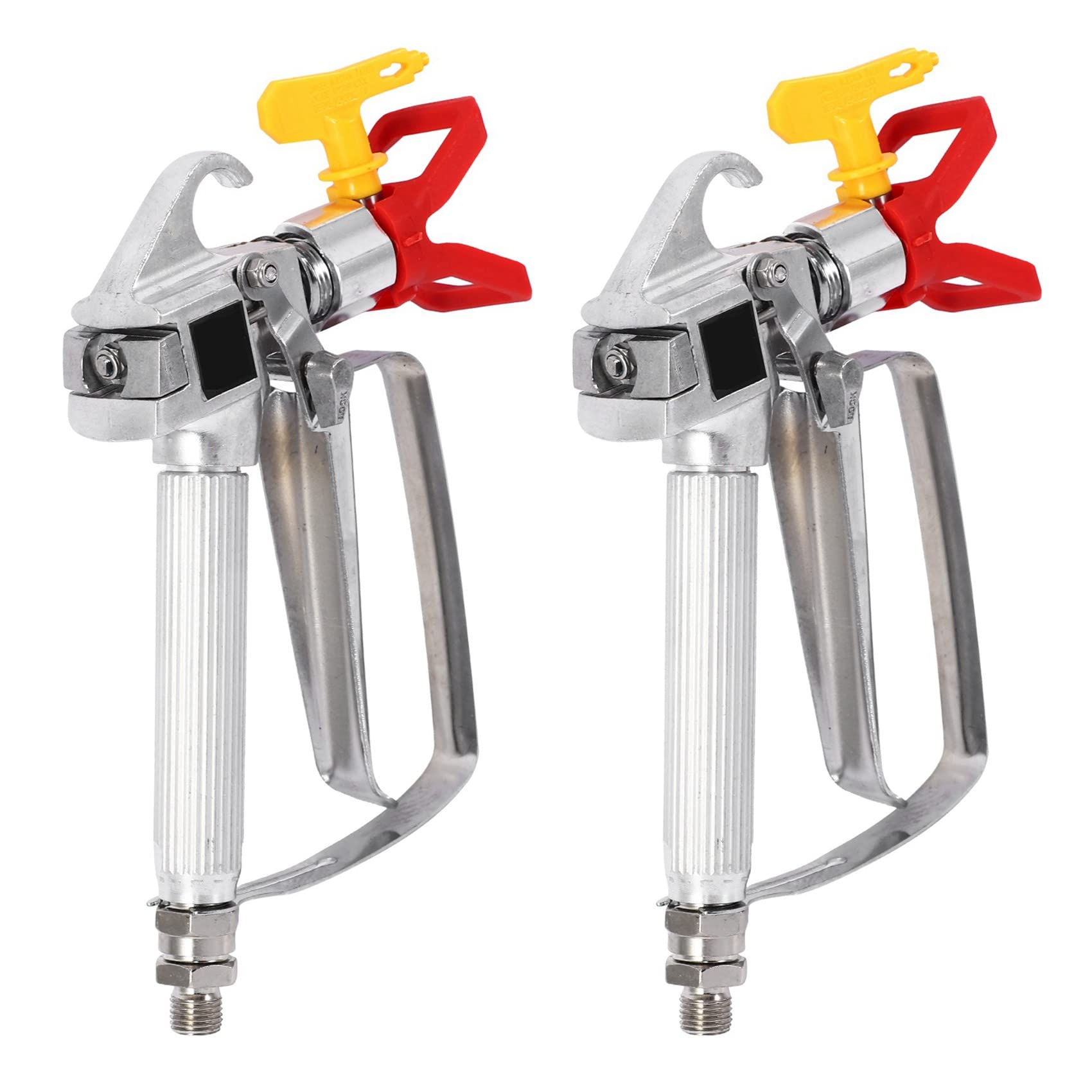 Jnchdghwa 2X 3600 PSI High Pressure Airless Paint Aluminum with 517 Nozzle Seat Grille