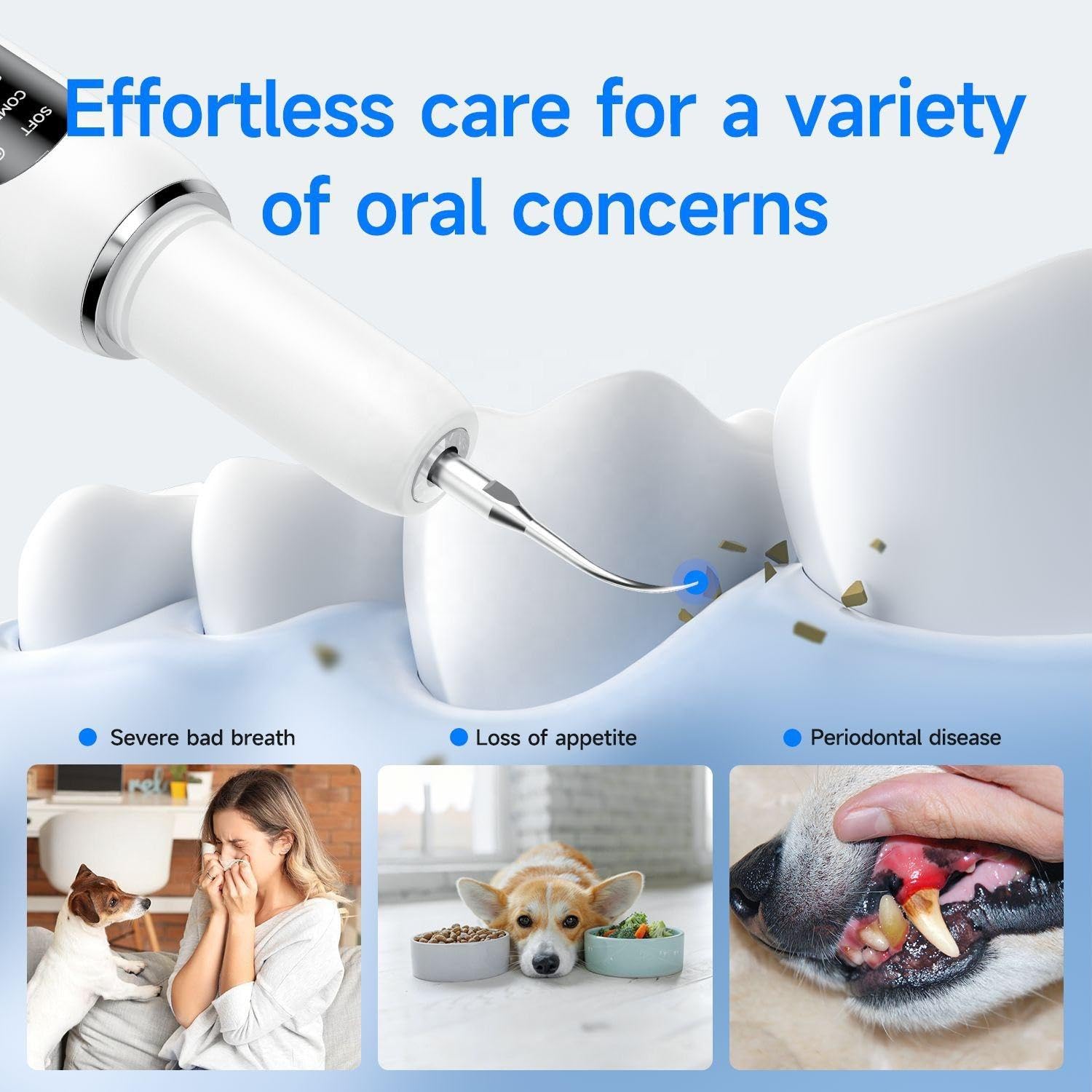KT Dog Teeth Cleaning Kit for Small & Large Dogs – Complete Pet Dental Care Set with Enzymatic Toothpaste, Dual-Head & Finger Toothbrush – Plaque & Tartar Remover, Fresh Breath Oral Hygiene Solution - image 4