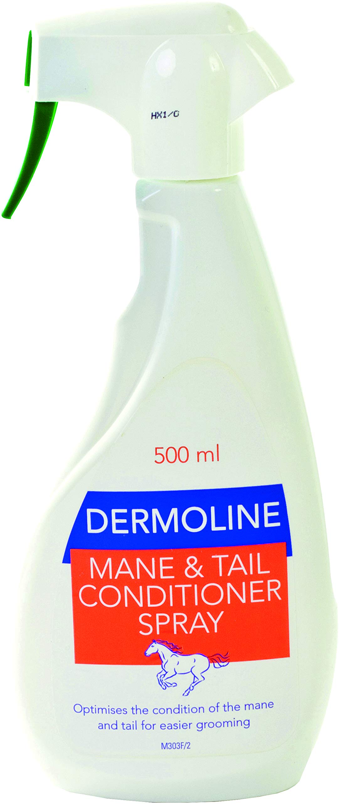 Dermoline Mane and Tail Conditioner Spray Coat Care 500ml Clear