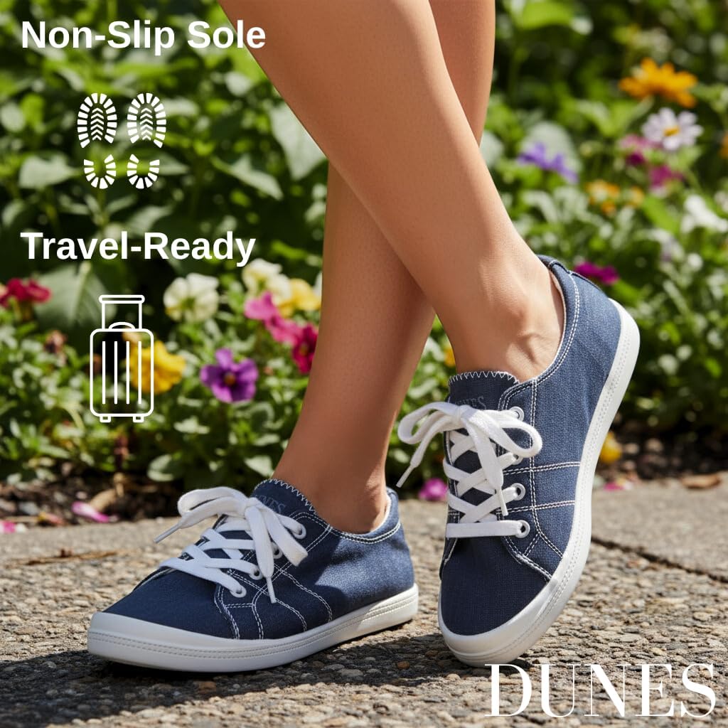 Dunes Sport Women's Reesa Canvas Sneaker - Image 6