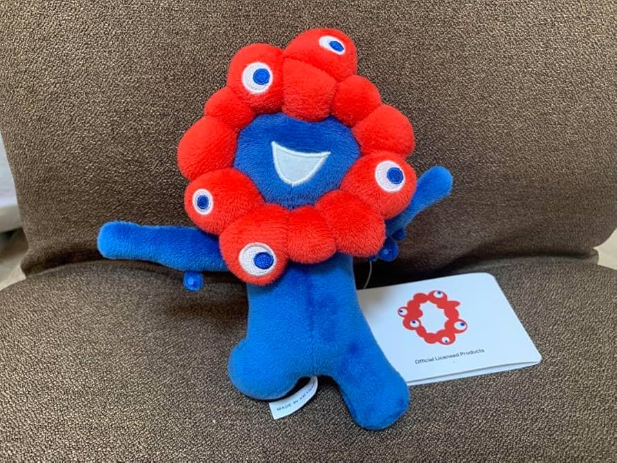 EXPO2025 ミャクミャク ゴム紐付きぬいぐるみ Amazon.co.jp: EXPO2025 ミャクミャク ゴム紐付きぬいぐるみ