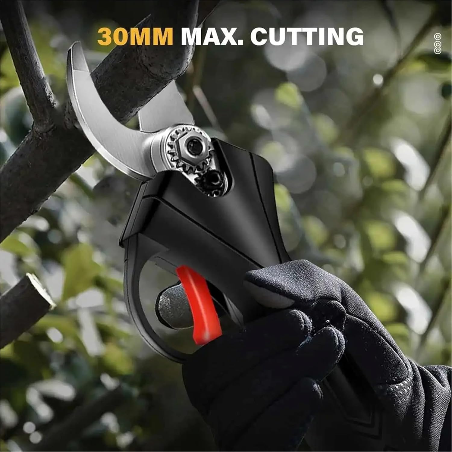 Pruning Shears, Cordless Electric Pruner Pruning Shears Efficient Fruit Tree Bonsai Branches Cutter Landscaping Tool,for Garden