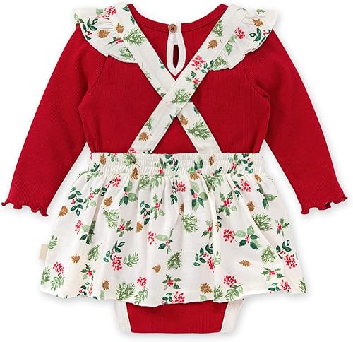 Miniatura 2 de Burt's Bees Baby Vestido para bebé niña, bebé y niño, manga corta y larga, 100% algodón orgánico