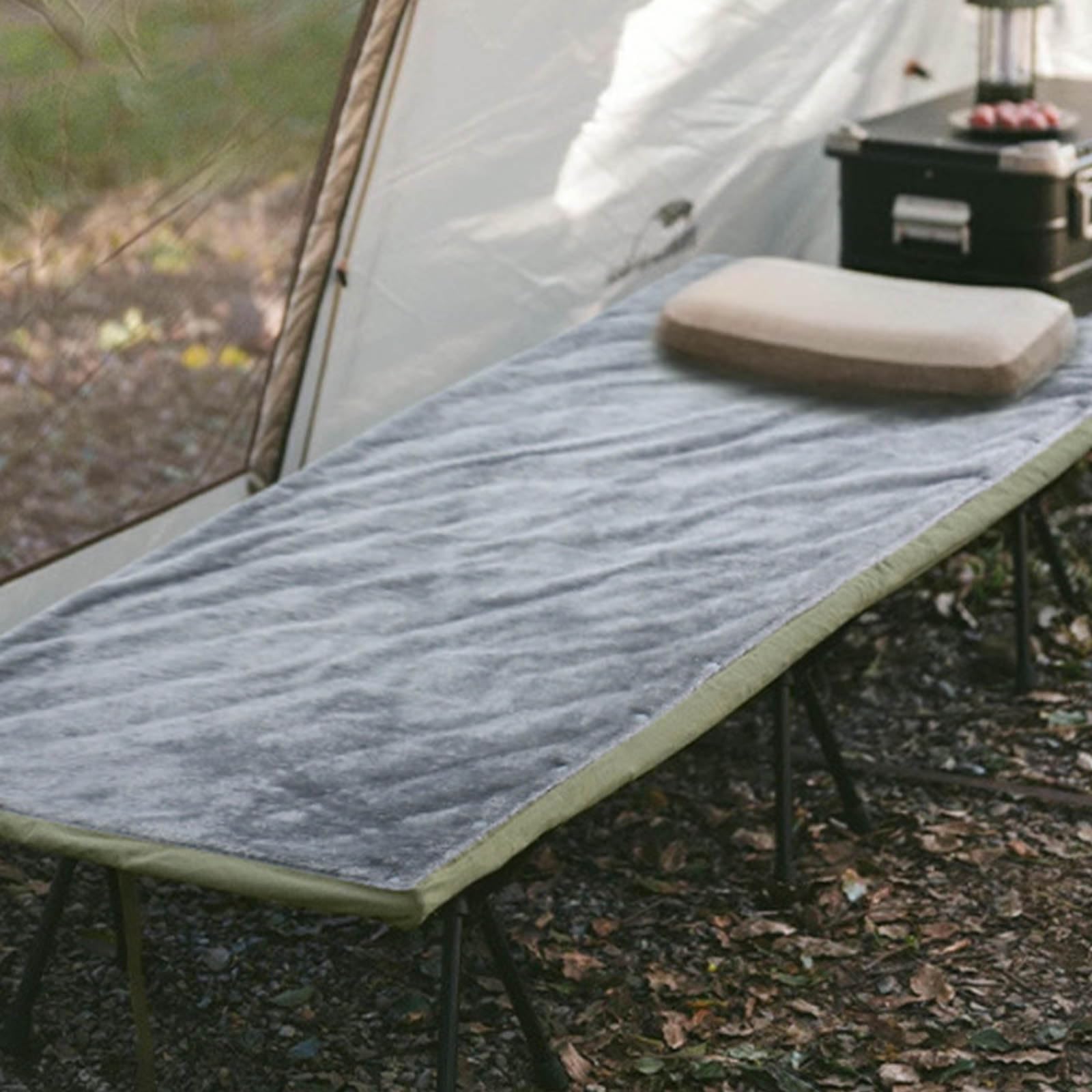Grande 180x140cm Backpacking Coperta Elettrica USB Propulsiva 3 Configurazione Temperatura Surwarm Sicurezza Impermeabile Travel Addition USB Riscaldato Coperta per Backpacking