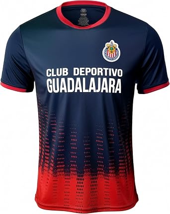 Club Deportivo Guadalajara Performance Jersey - Adult Sizes - Licensed Chivas Game Day Shirt