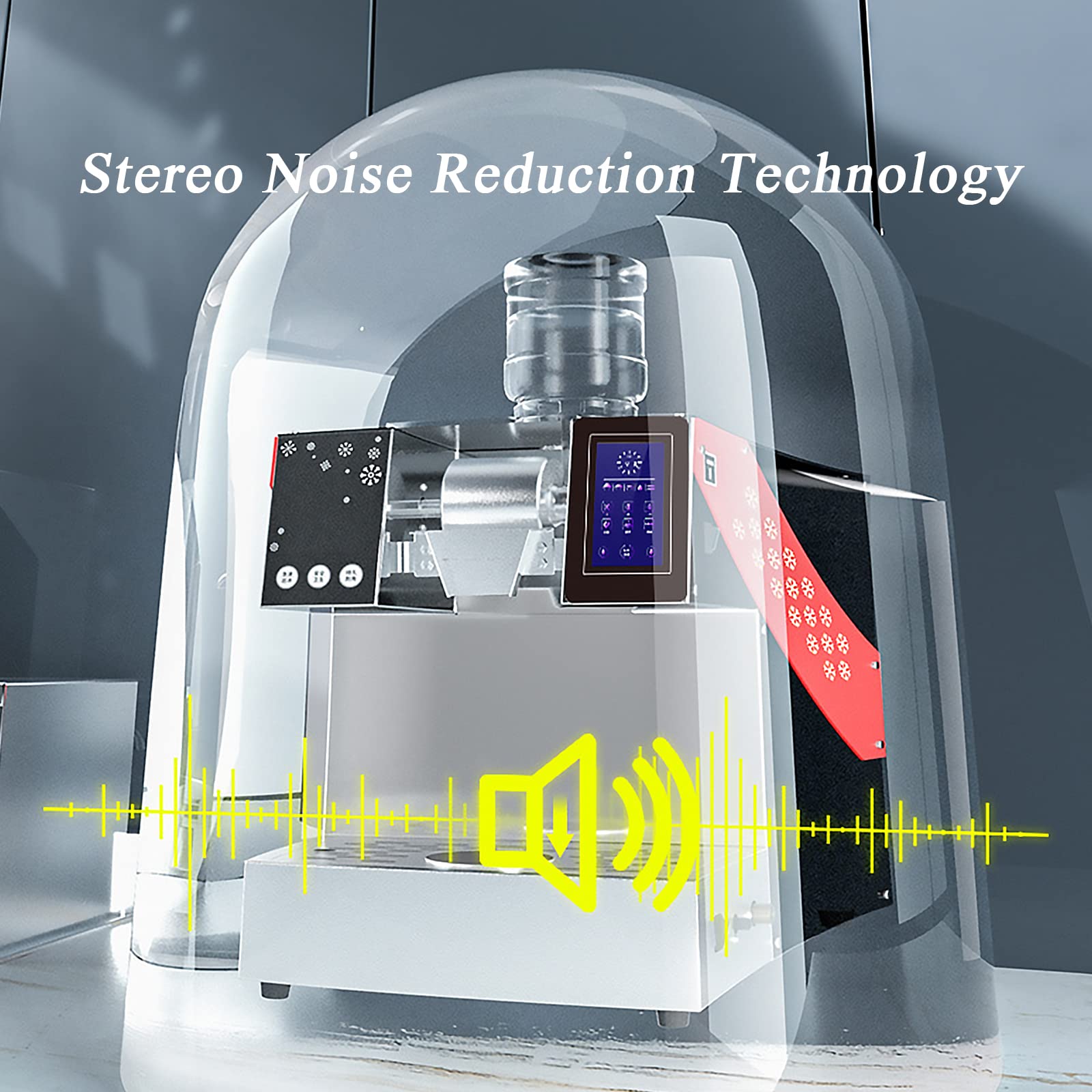 Rosoy スノーフレーク製氷機 ブラック Rosoy スノーフレーク製氷機 ブラック - メルカリ