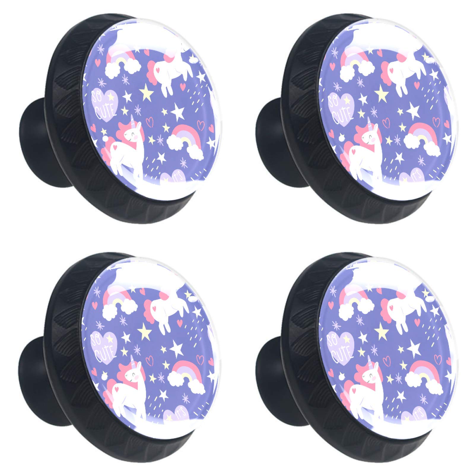 Poignées de meuble licorne de 30 mm pour rénover facilement une commode d'enfant usée