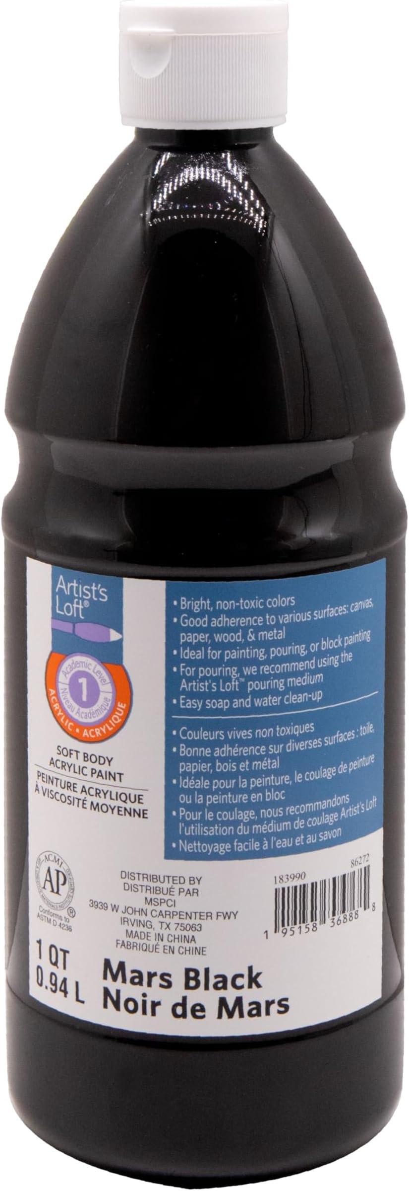 Artist's Loft 6 Pack: Soft Body Acrylic 32oz.
