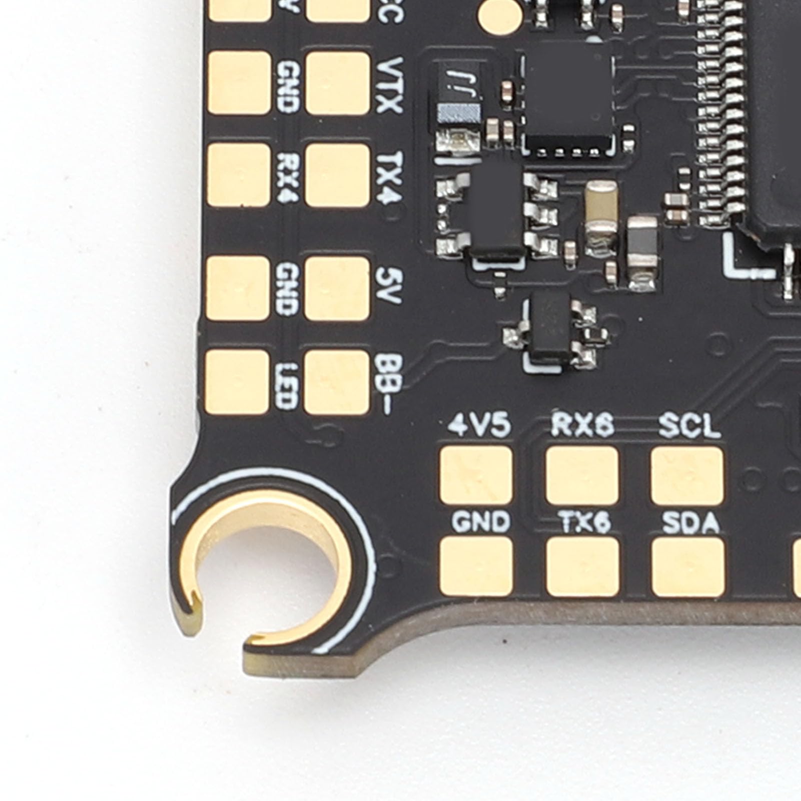 POENVFPO Kontroler Lotu, Główny Kontroler STM32F405RET6, Czujnik Prądu Barometru IMU ICM42688, Podwójny BEC OSD, Programowalne Efekty LED, Rejestrator Danych Lotu CVR 16M, do Wyścigów