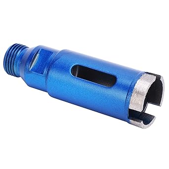 Generic Diamond Hole Saw Diamond Core Drill 32mm Core Bit Diamond Drill Bit Drilling Grinding Carbide Ceramic Granite Quartz Stone Marble Glass Tile Applicable to Concrete 1 / 2BSP Thread Angle
