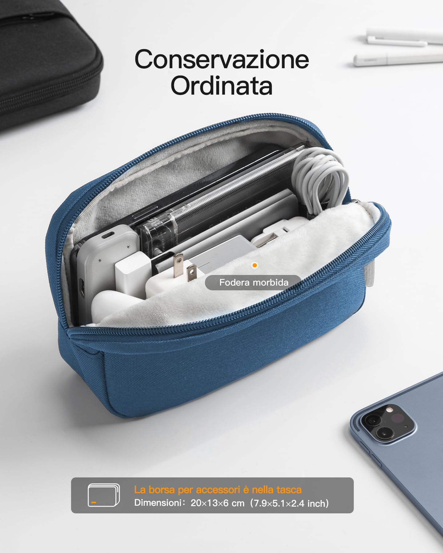 Inateck Custodia per Laptop con 360° Protezione, Compatibile con 13 Pollici MacBook Air M4 2025, M1/M2/M3 2018-2024, 13 Pollici MacBook Pro M1/M2 2016-2022, 12,3 Pollici Surface Pro