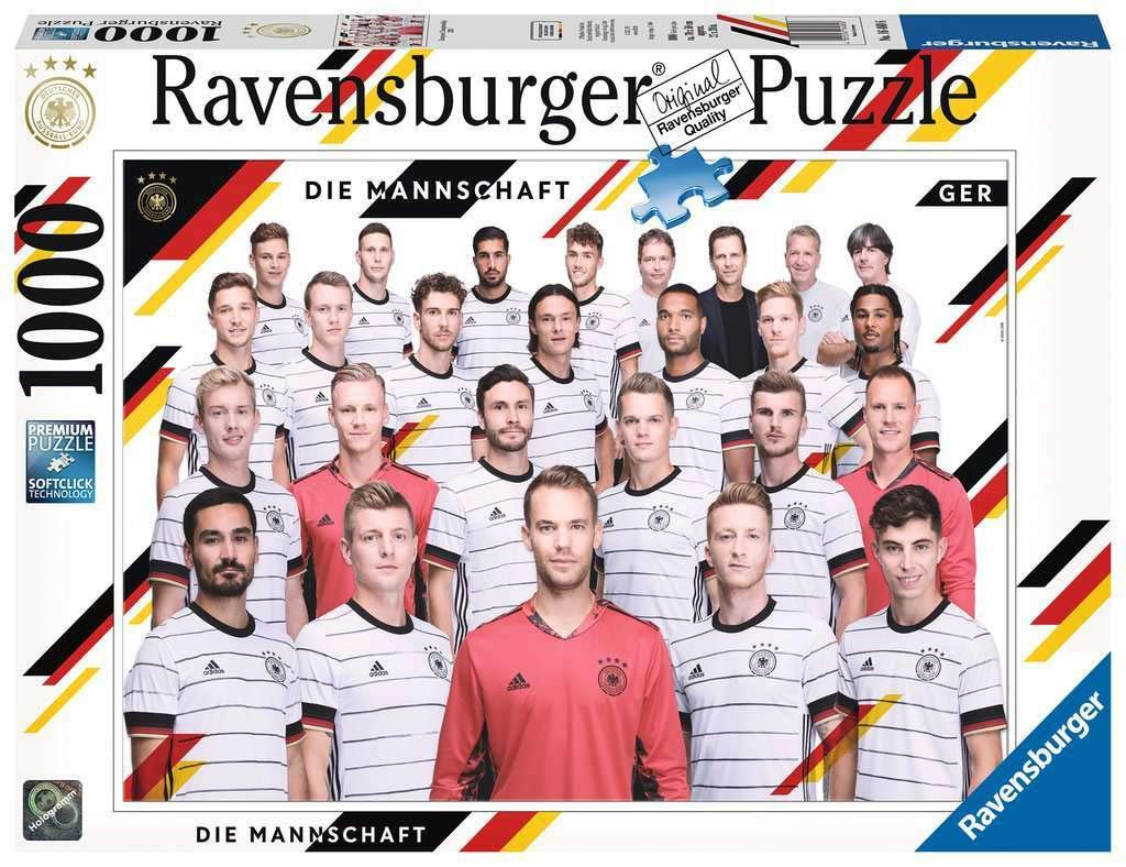 Ravensburger Puzzle 1000 Pezzi – Squadra Nazionale DFB 2024, Per Adulti E Ragazzi Dai 14 Anni, Formato 69,9x49,7 Cm - 2