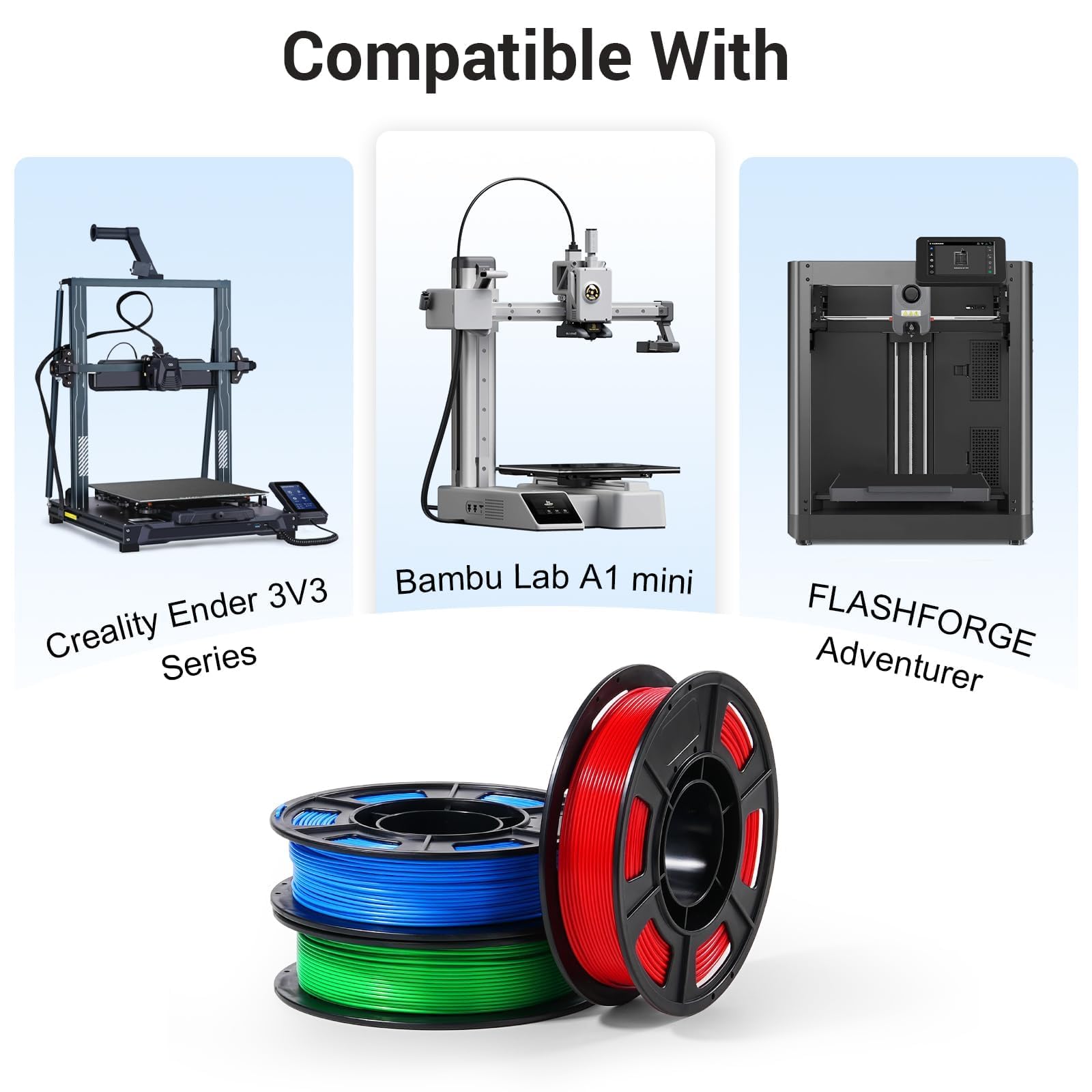 Dynta 10-Color PLA 3D Filament - Beginner Friendly -4
