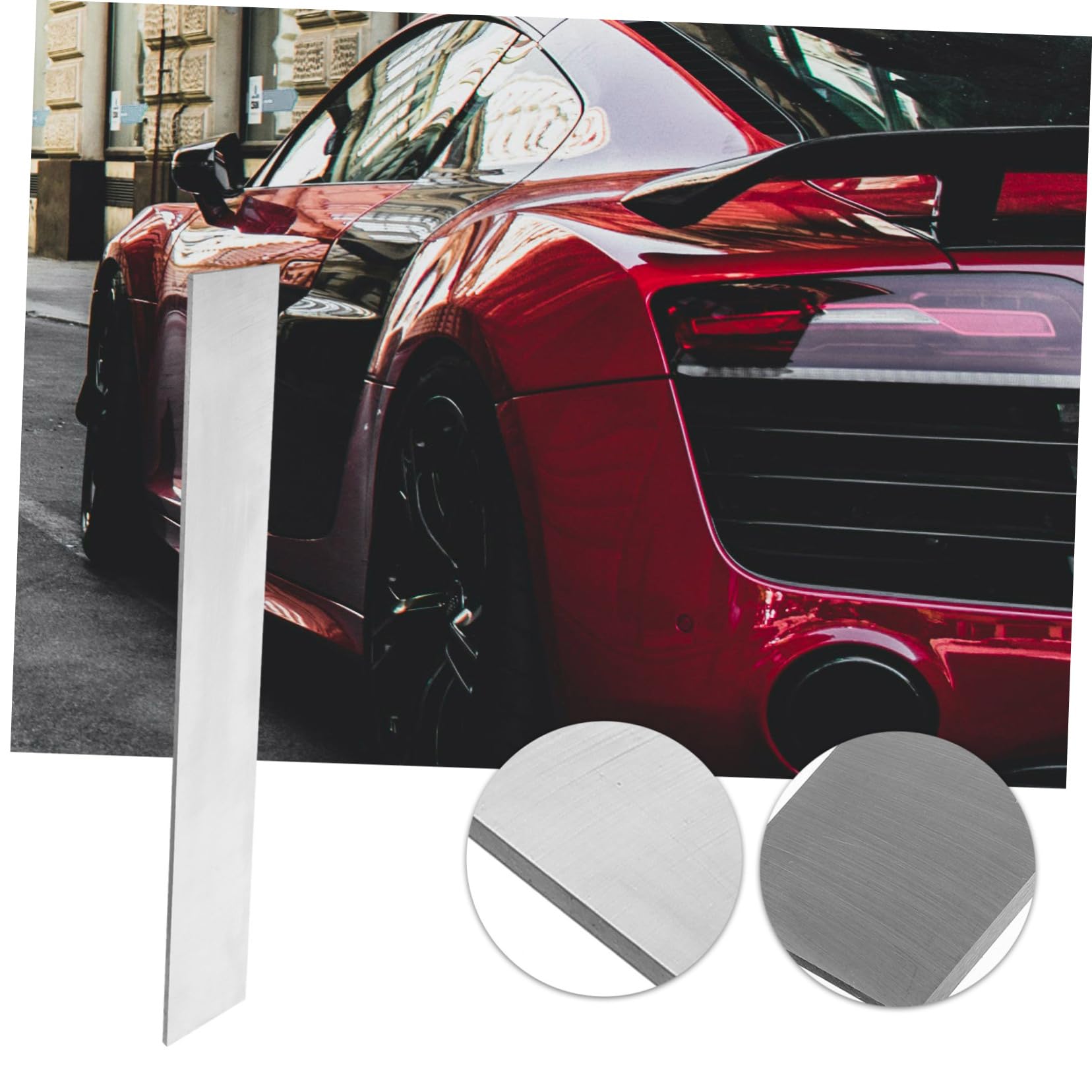 BUTIFULSIC Flat Bar Steel Billet Bar Stock DIY Furniture Making Precision Cut Craft Tool