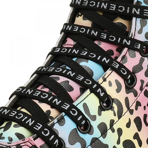 Miniatura 5 de Patines unisex de doble fila, cuatro ruedas, patines altos, patrón de rayos, para principiantes, mujeres, hombres, niños y niñas