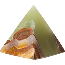 | Pyramid | Green Onyx | 2 x 2" | 1 Pc | Crystals and Healing Stones, Room Decor, Spiritual Gifts, Reiki, Chakra, Witchcraft, Yoga, Meditation Accessories