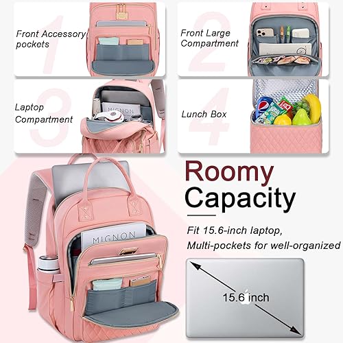 Miniatura 7 de Weitars Bolsa de almuerzo y lonchera mochila 2 PCS