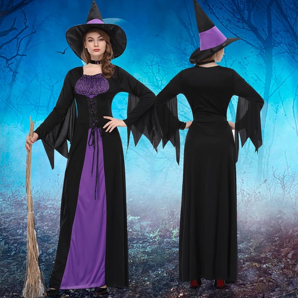 Mystical Purple Sorceress