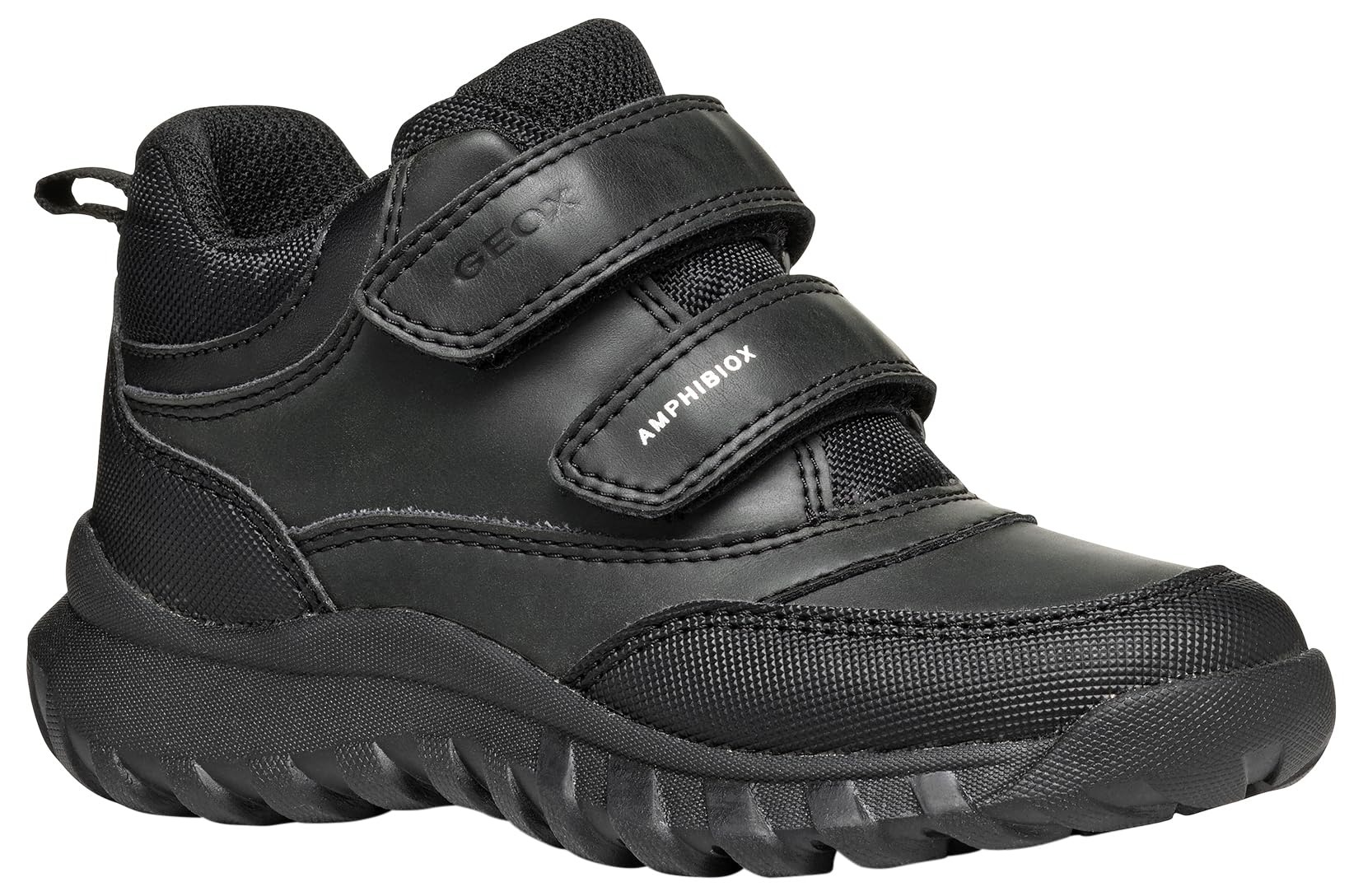 Geox Noir Children's Trainers Simbyos