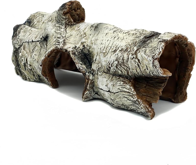 Esconderijo de Resina com Aparência de Casca para Terrário JIHAQUA PC045 – 27,94 x 10,16 x 12,7 cm