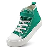 Toddler Shoes for Boys Girls, Kids Canvas Sneakers Classic Adjustable Strap Lace Up Comfortable Lightweight Running Walking Casual Shoes