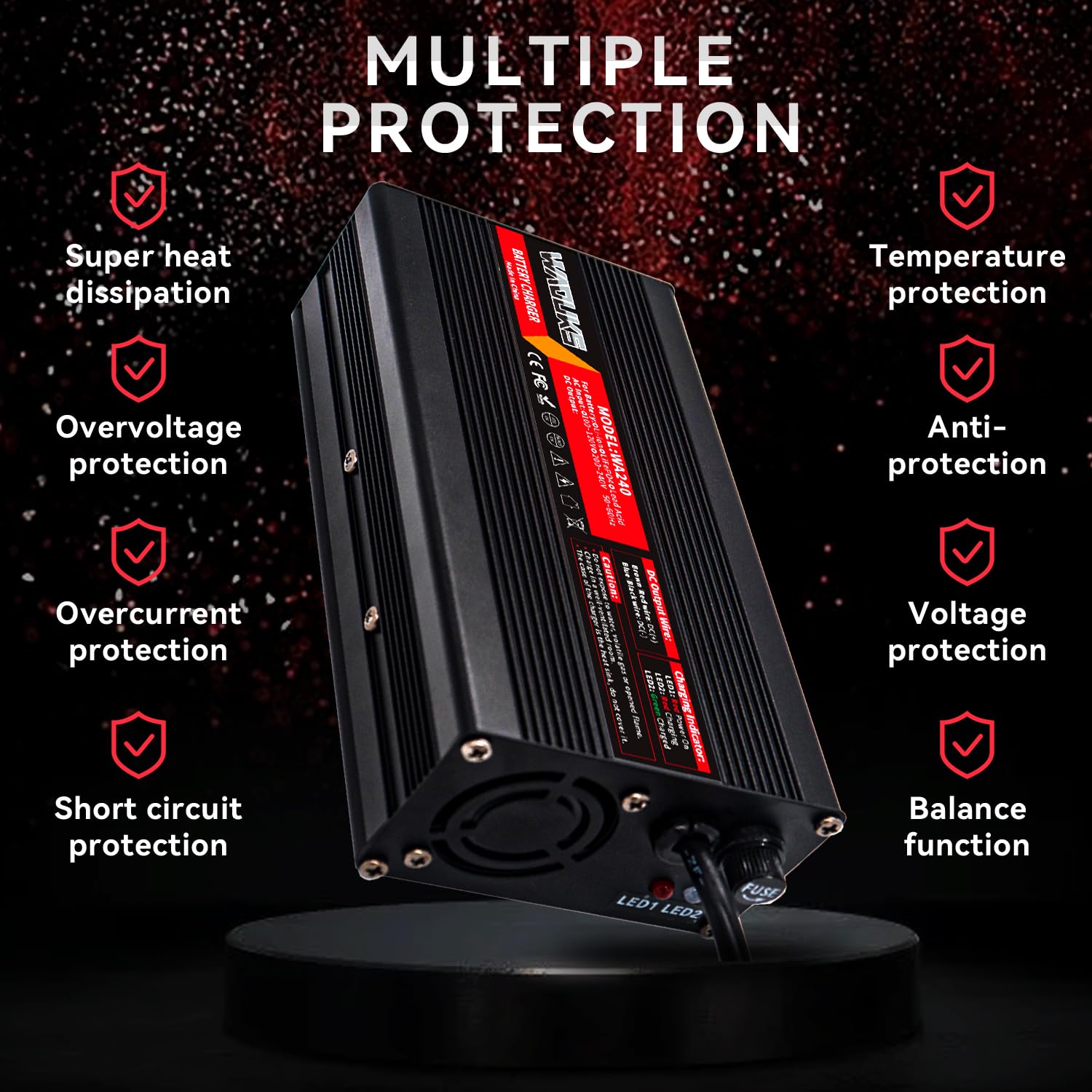 Deep Cycle 2,3V 2,9Ah 20Ah 70C LTO Pouch Cell für groß angelegte