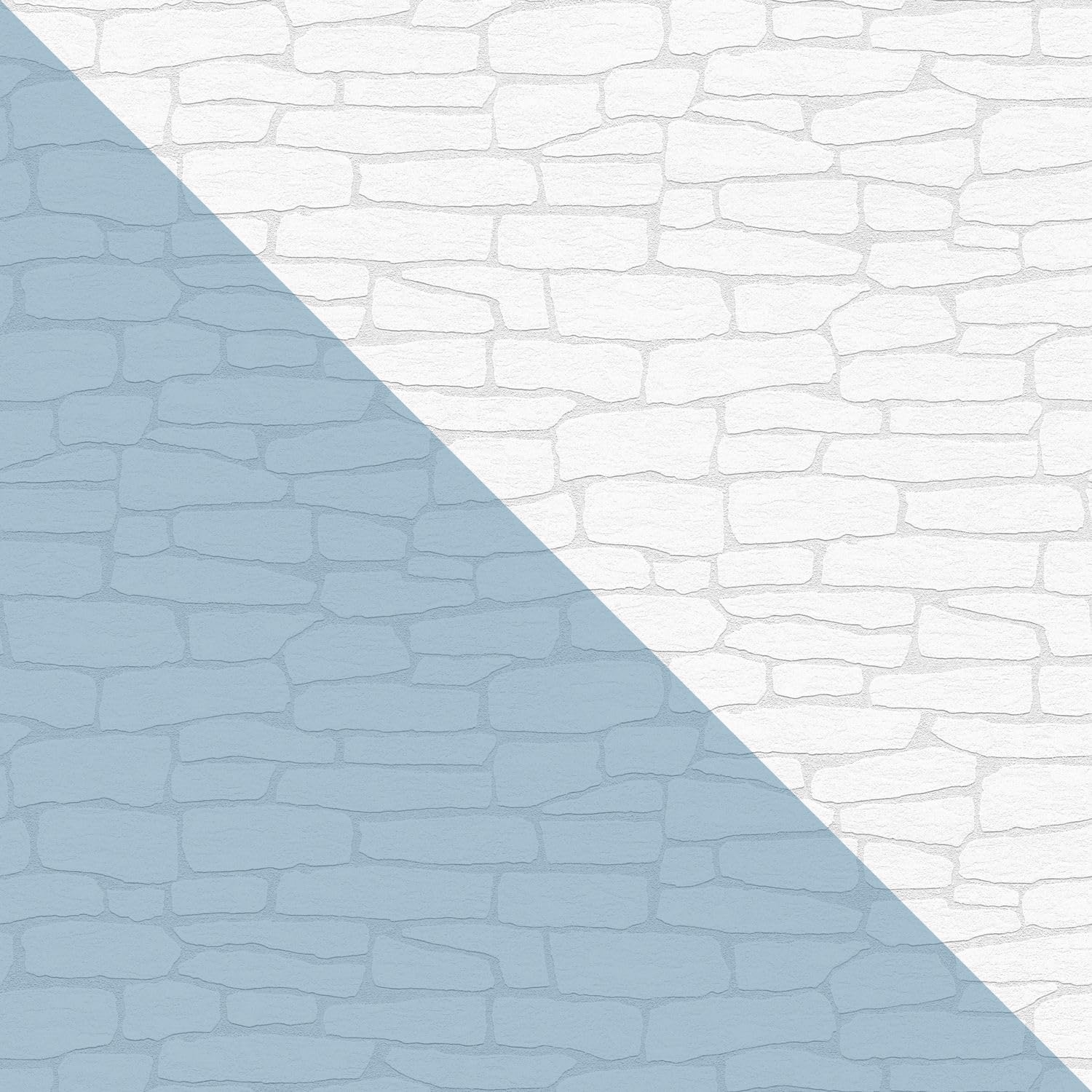 Papier peint intissé Profhome 355515-GU à peindre blanc 1,06x25m