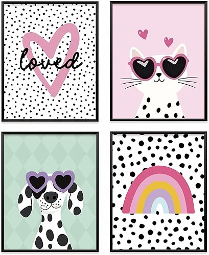 Miniatura 10 de VONTP Decoración artística de pared para guardería de animales infantiles, león, panda, cocodrilo, elefante, decoración de pared para niños,