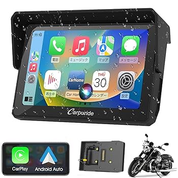 (*G様 Carpuride スマートモニター バイク ドライブレコーダーWP7 最新スマートモニター】バイク用ドラレコ付きスマートモニターの