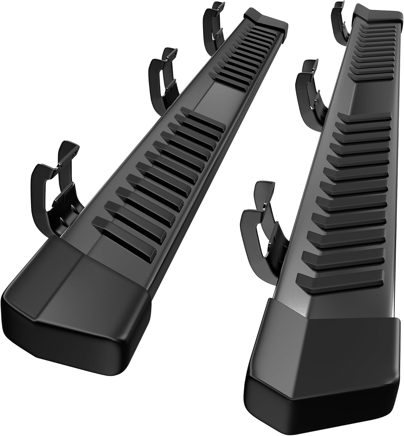 6" Running Boards Compatible with 2015-2026 Ford F150 SuperCrew Cab, 2017-2024 F250 F350 Crew Cab - Super Duty Side Steps Stainless Steel Nerf Bars