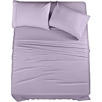 Utopia Bedding Set di lenzuola per letto king size, 4 pezzi