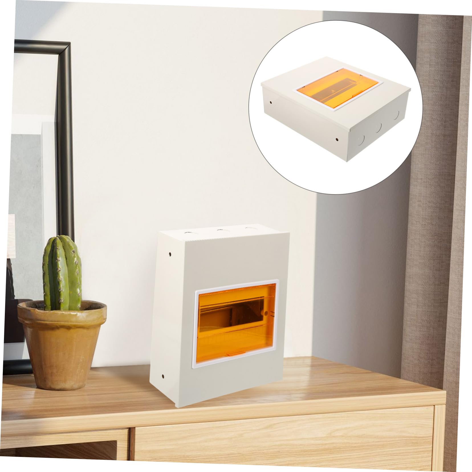 Caja De Distribución De Energía Exterior Bucles Tapa De Registro Eléctrico Resistente Intemperie