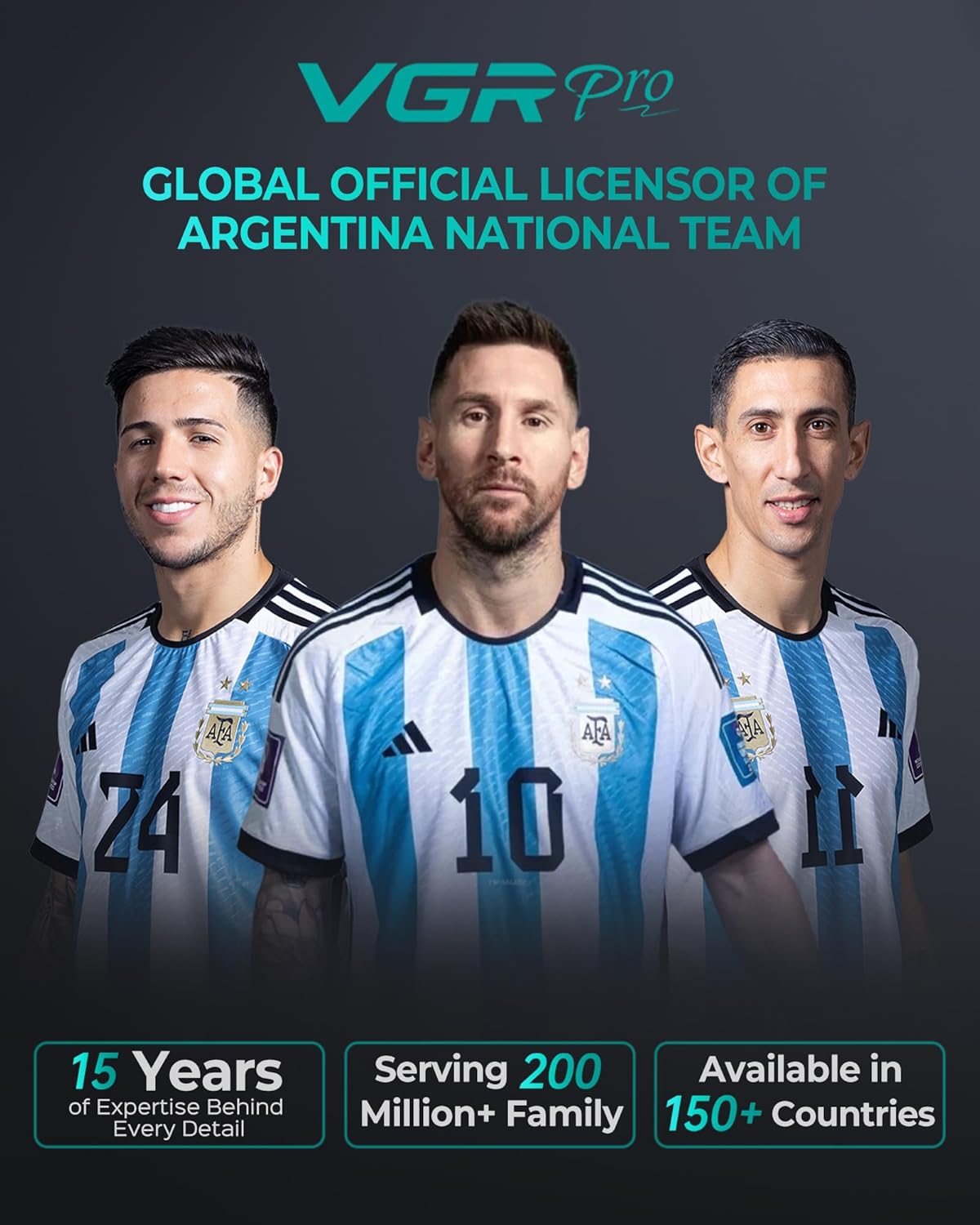 Professional Hair Clippers for Men, Professional Barber Clippers and Trimmer Set, Cordless Hair Clippers for Hair Cutting with Package Case, Powerful 9000 PRM Rechargable Electric (Black) - Image 9