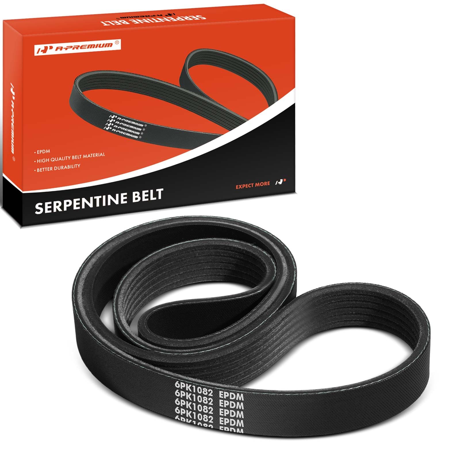 Correa serpentina de 6 varillas para eliminar ruidos de motor en Kia Sorento 8