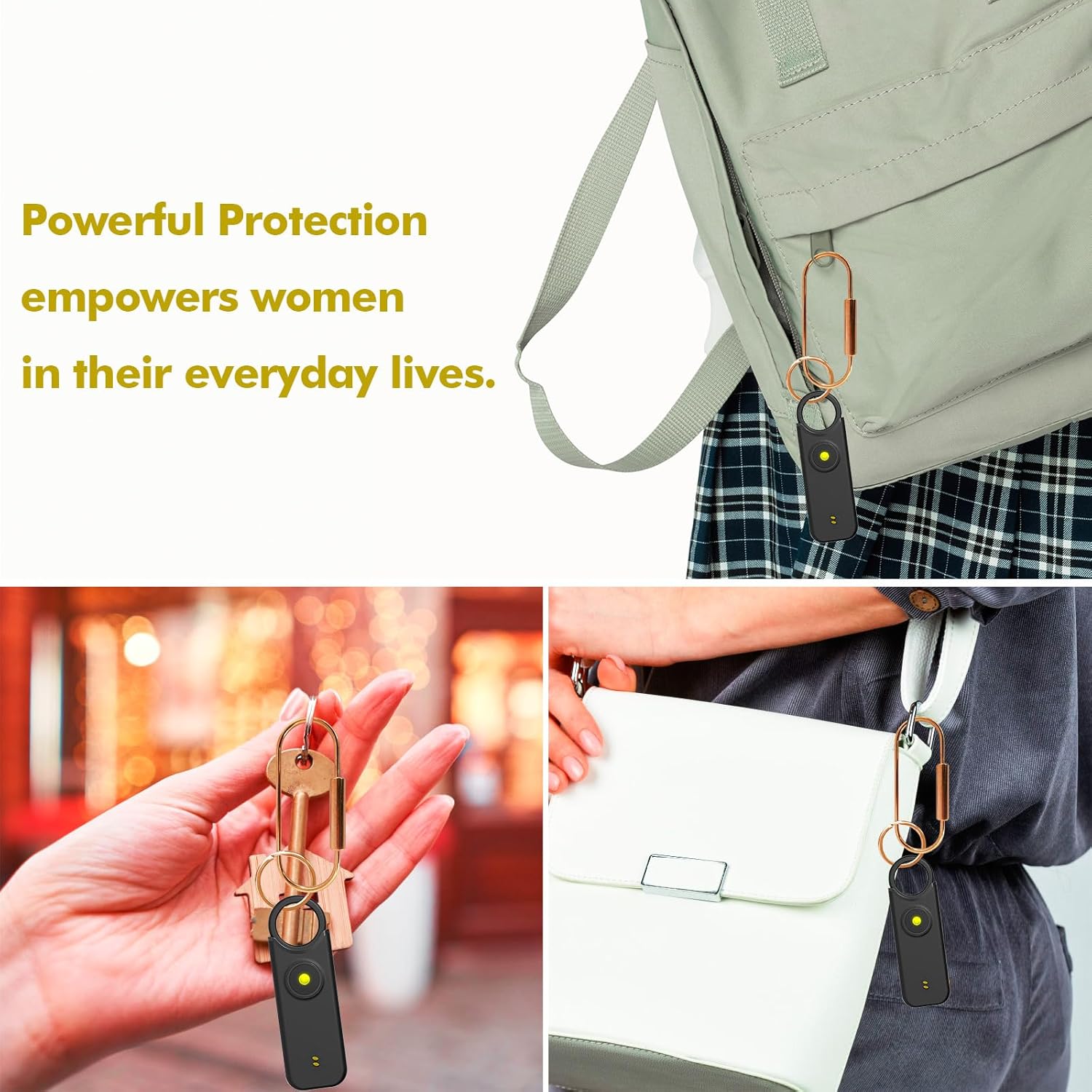 TOWODE Personal Safety Alarm for Women - 135dB Self Defense Keychains Siren Whistle, Travel Gifts for Women,with LED Strobe Light - Personal Emergency Security Safe Protection Devices for Kids Elderly 7 71Q9WNa8ukL. AC SL1500