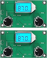 Vista 8 de Módulo receptor de FM digital, módulo receptor de radio, placa estéreo digital, pantalla LCD DSP PLL 76.0MHz-108.0MHz