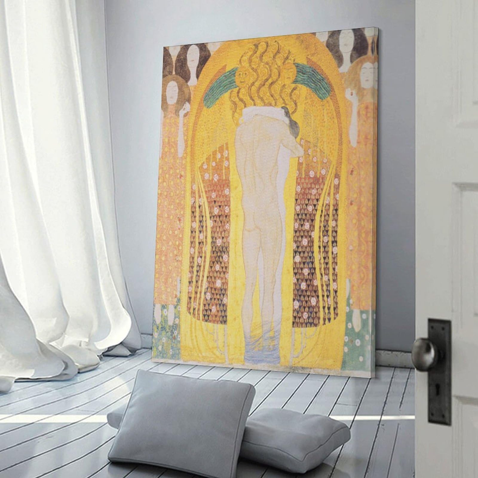 Amazon.co.jp: グスタフ・クリムト 楽園からの天使の合唱アート