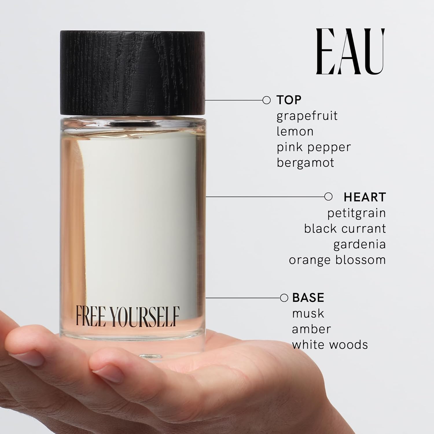 Free Yourself EAU/WATER Eau de Parfum – Bergamot, Orange Blossom & Aquatic Notes | Unisex Fragrance | Clean Citrus Top Notes | Calming Scent for All | Made in France, .5 fl oz Travel Size - Image 6