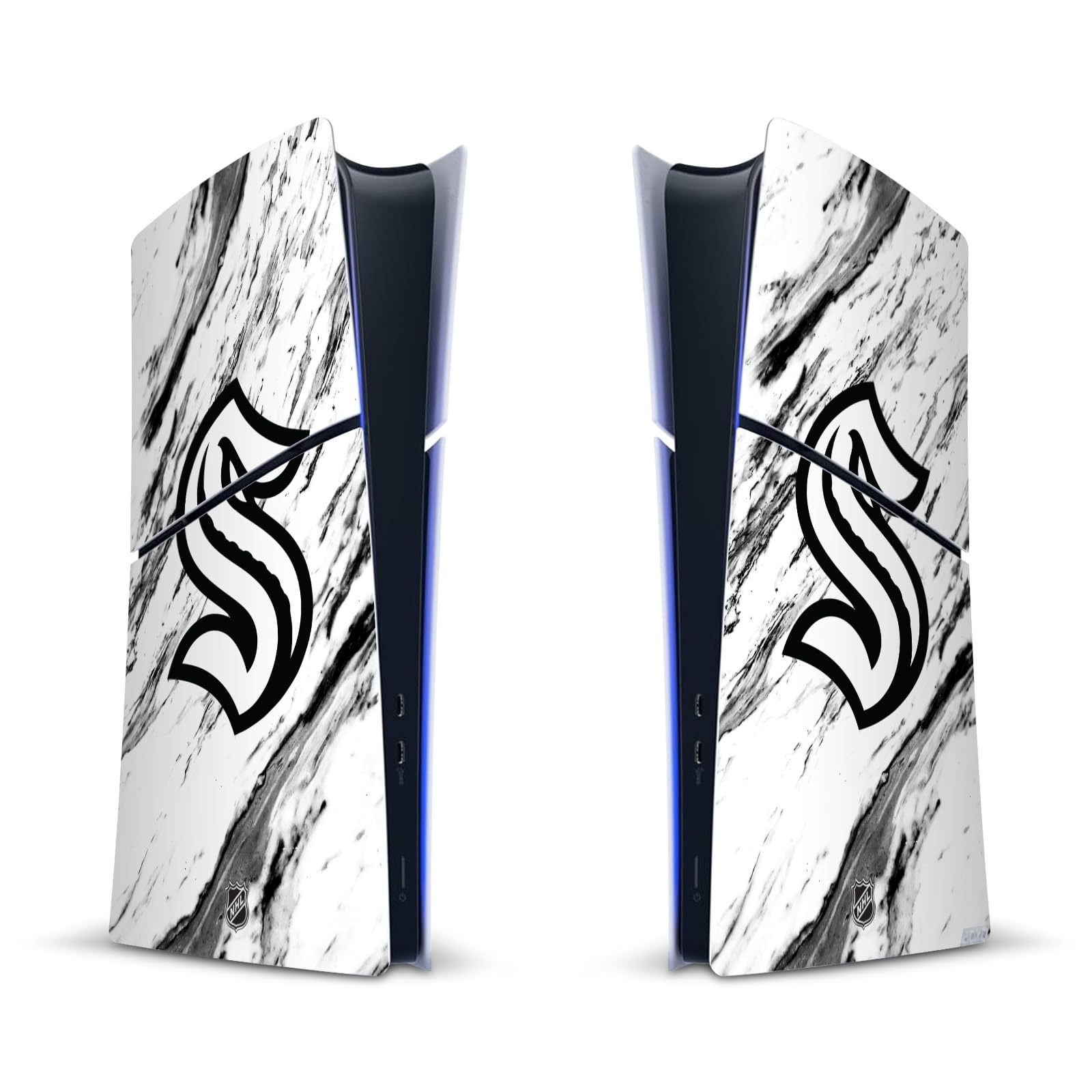 Peau autocollant Seattle Kraken PS5 Slim protège des rayures - 7