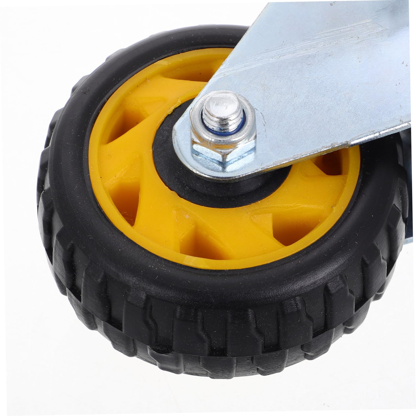 iplusmile Ruedas Giratorias Para Gato Hidráulico De Piso De Nylon De Alta Resistencia, Suministro Para Reparación De Automóviles, Piezas Aplicables Para Garaje, Juego De 4 Unidades, Uso Prolongado